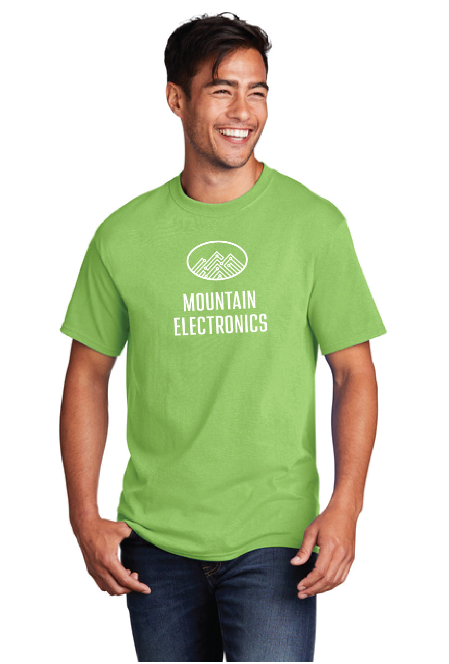 Mountain Electronics - Port & Company® Core Cotton Tee