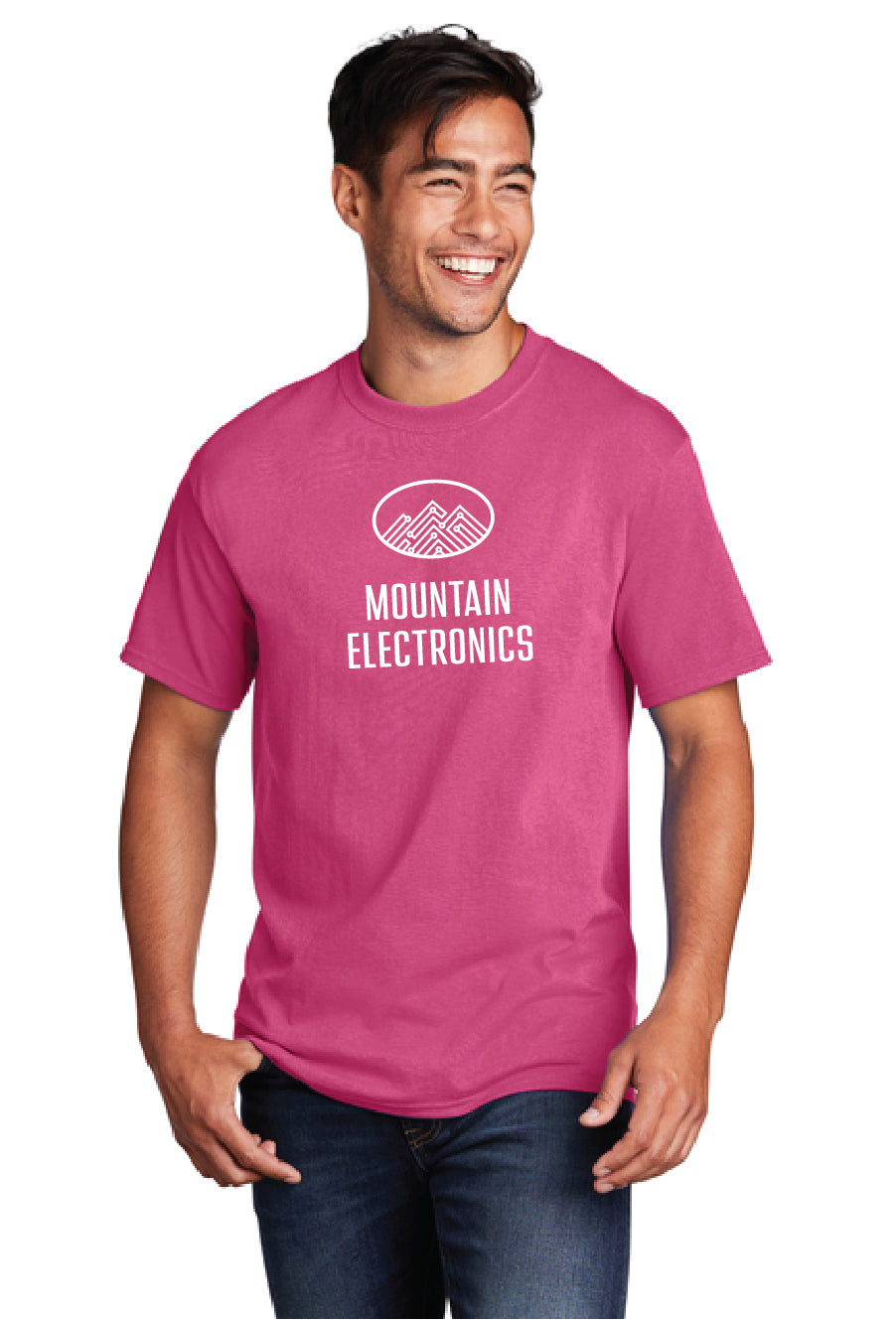 Mountain Electronics - Port & Company® Core Cotton Tee