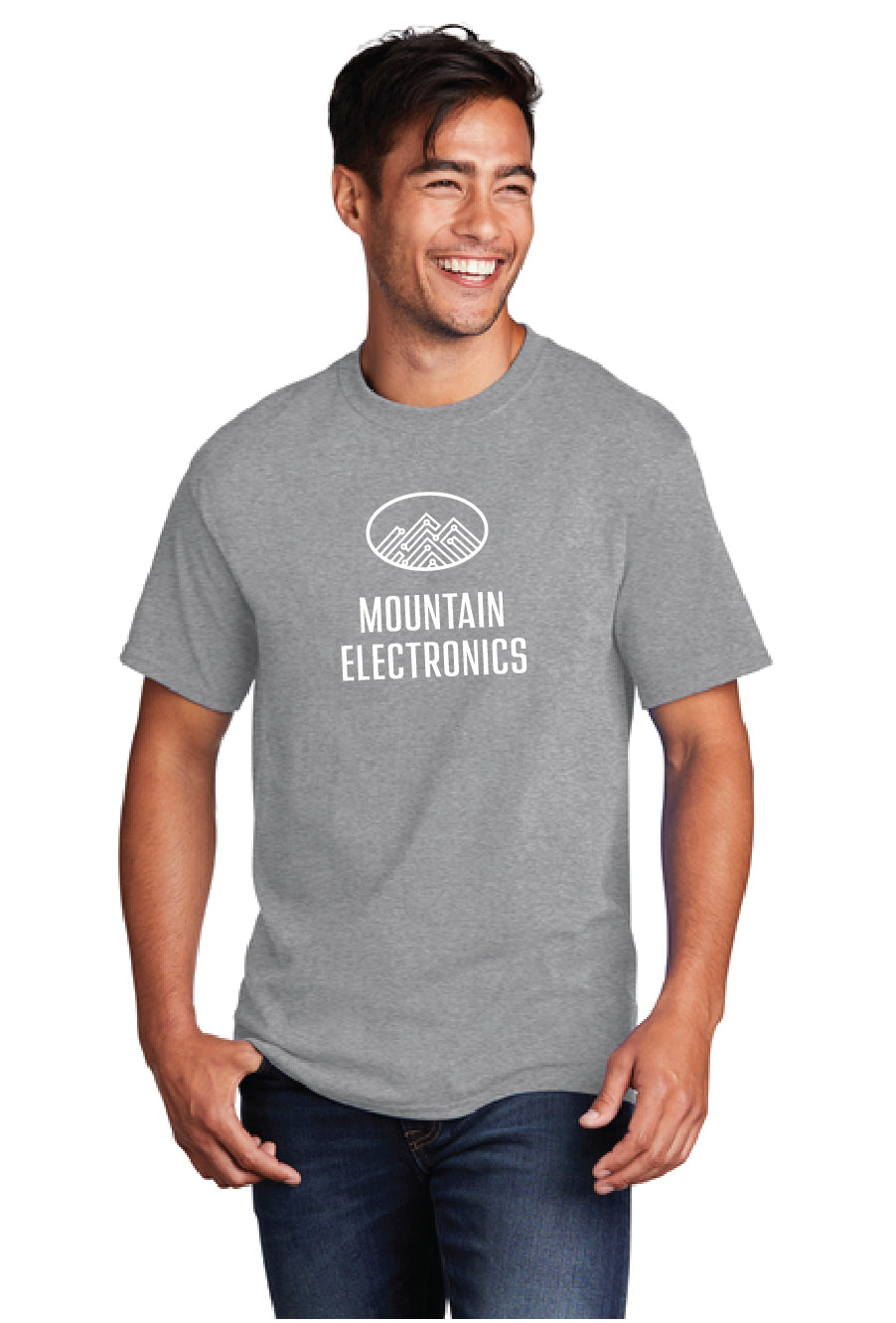 Mountain Electronics - Port & Company® Core Cotton Tee