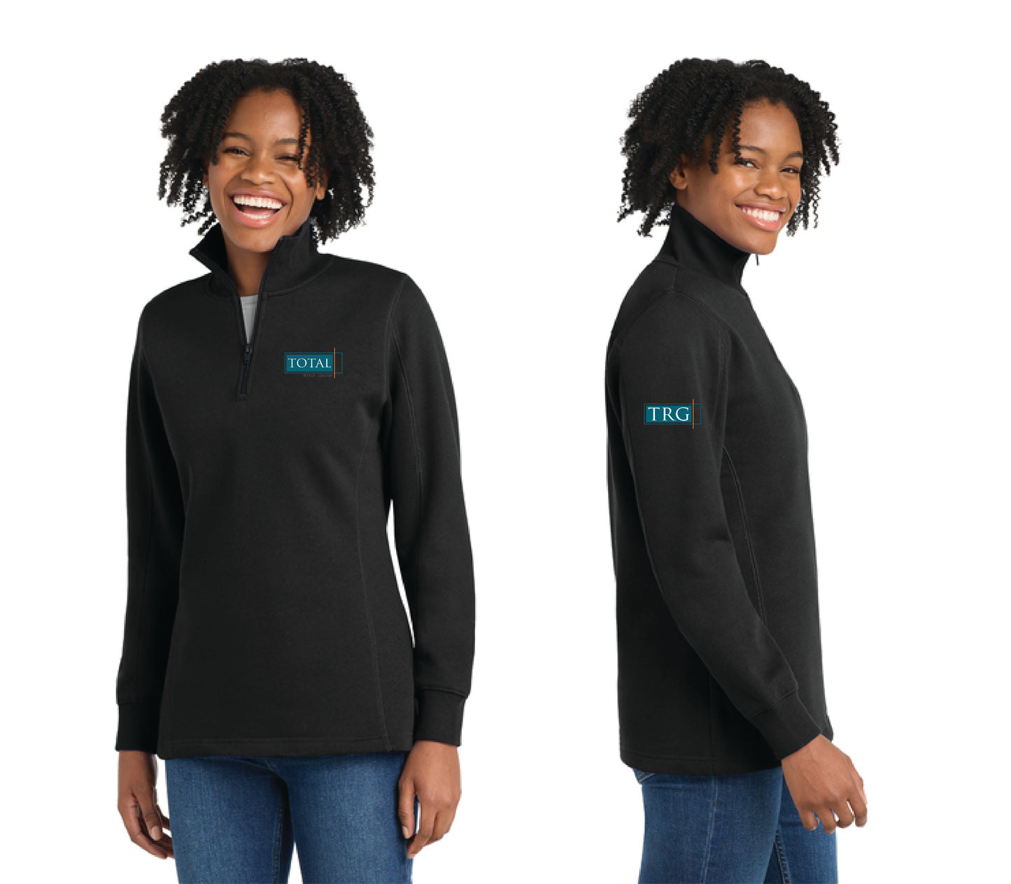 Total Retail Group - Sport-Tek® Women's 1/4-Zip Sweatshirt
