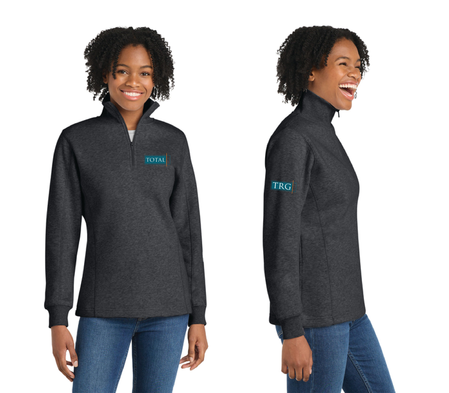 Total Retail Group - Sport-Tek® Women's 1/4-Zip Sweatshirt