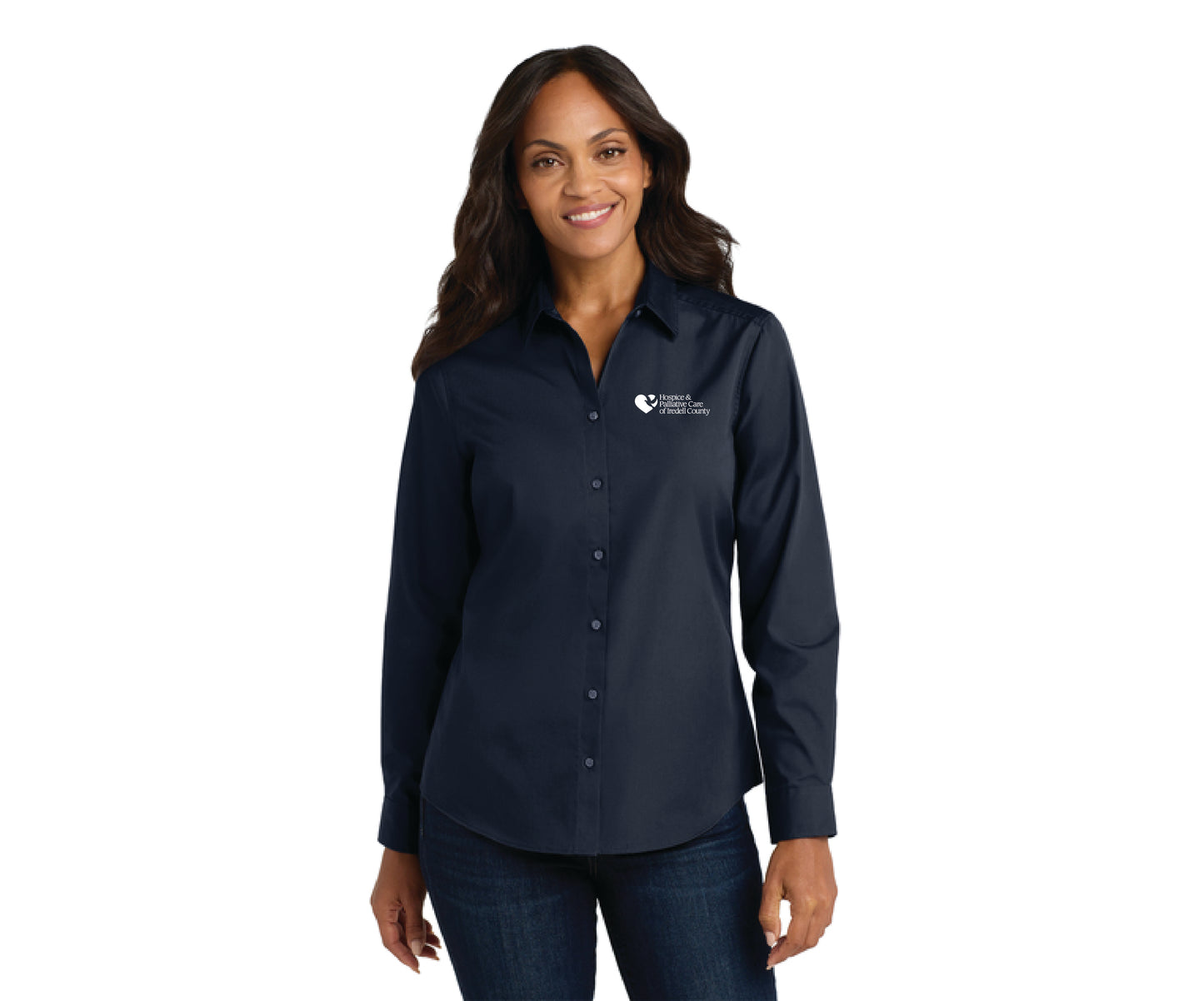 HOIC - Port Authority® Women's Long Sleeve Carefree Poplin Shirt