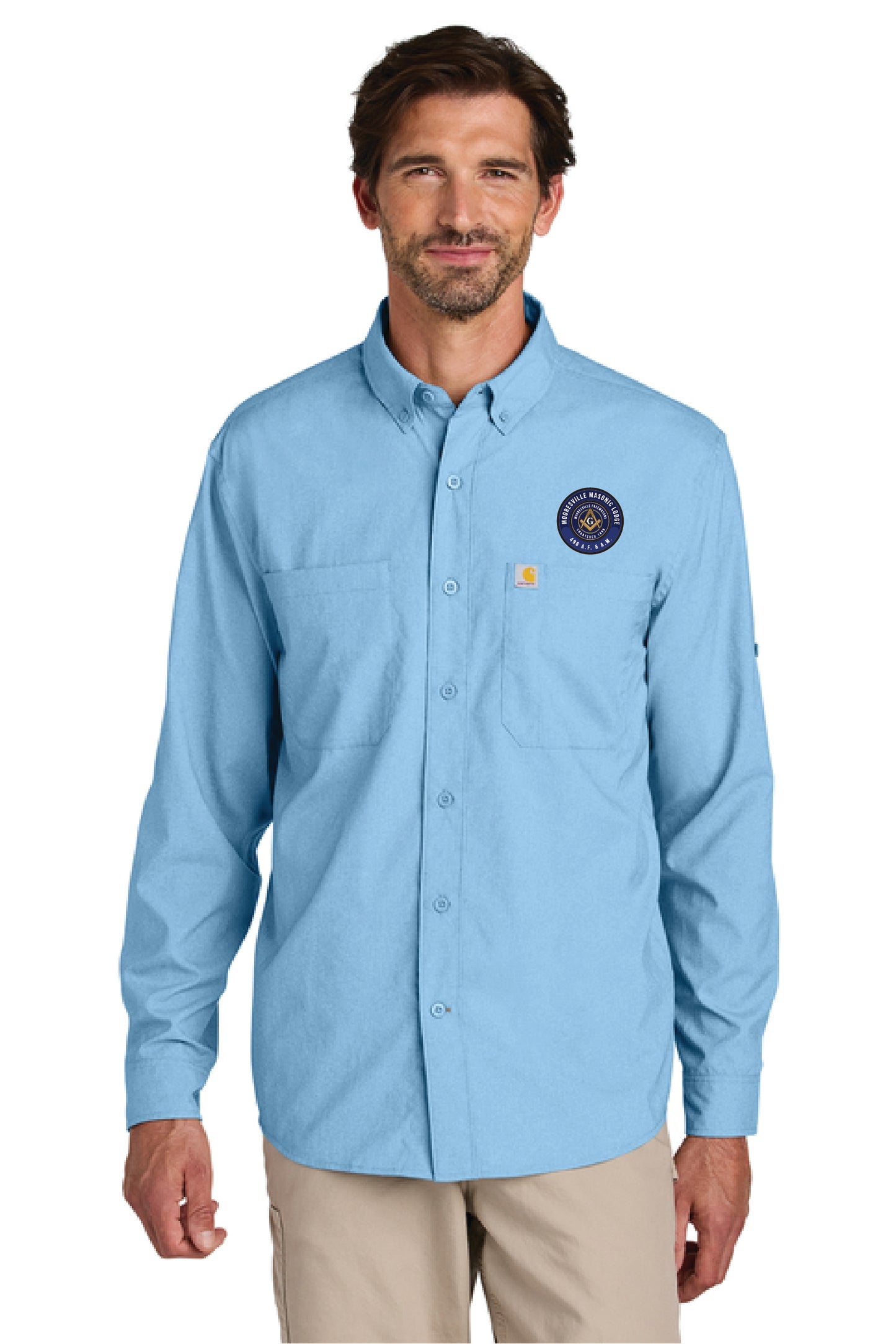 Mooresville Masonic Lodge - Carhartt Force® Sun Defender™ Long Sleeve Shirt