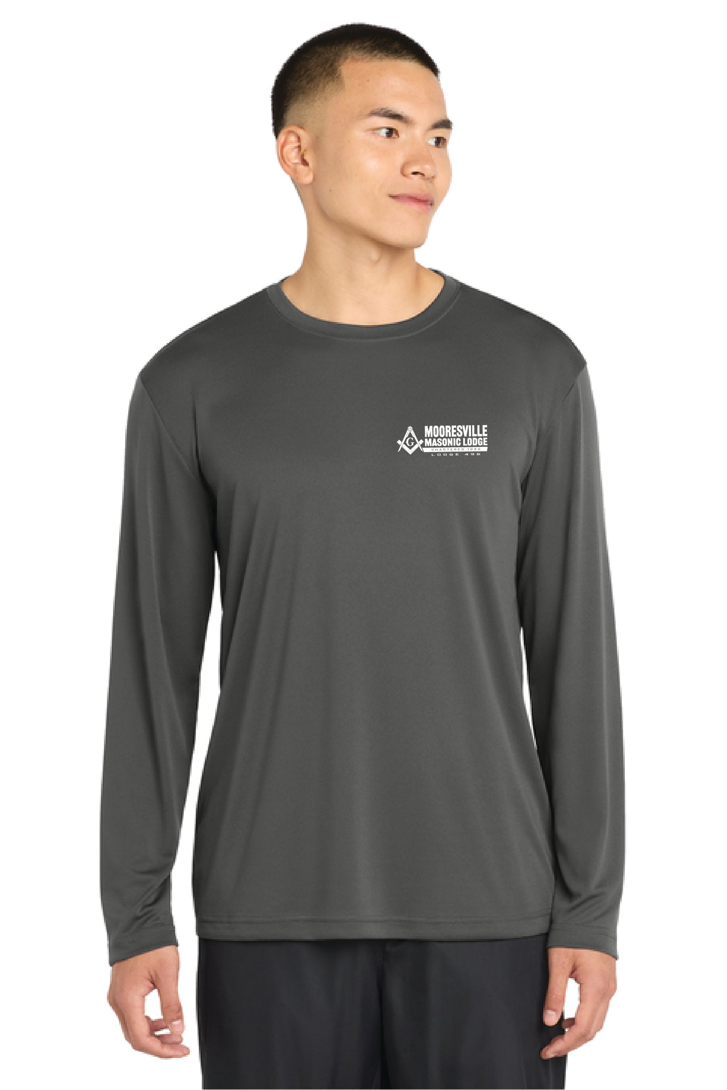 Mooresville Masonic Lodge - Sport-Tek® Long Sleeve PosiCharge® Competitor™ Tee