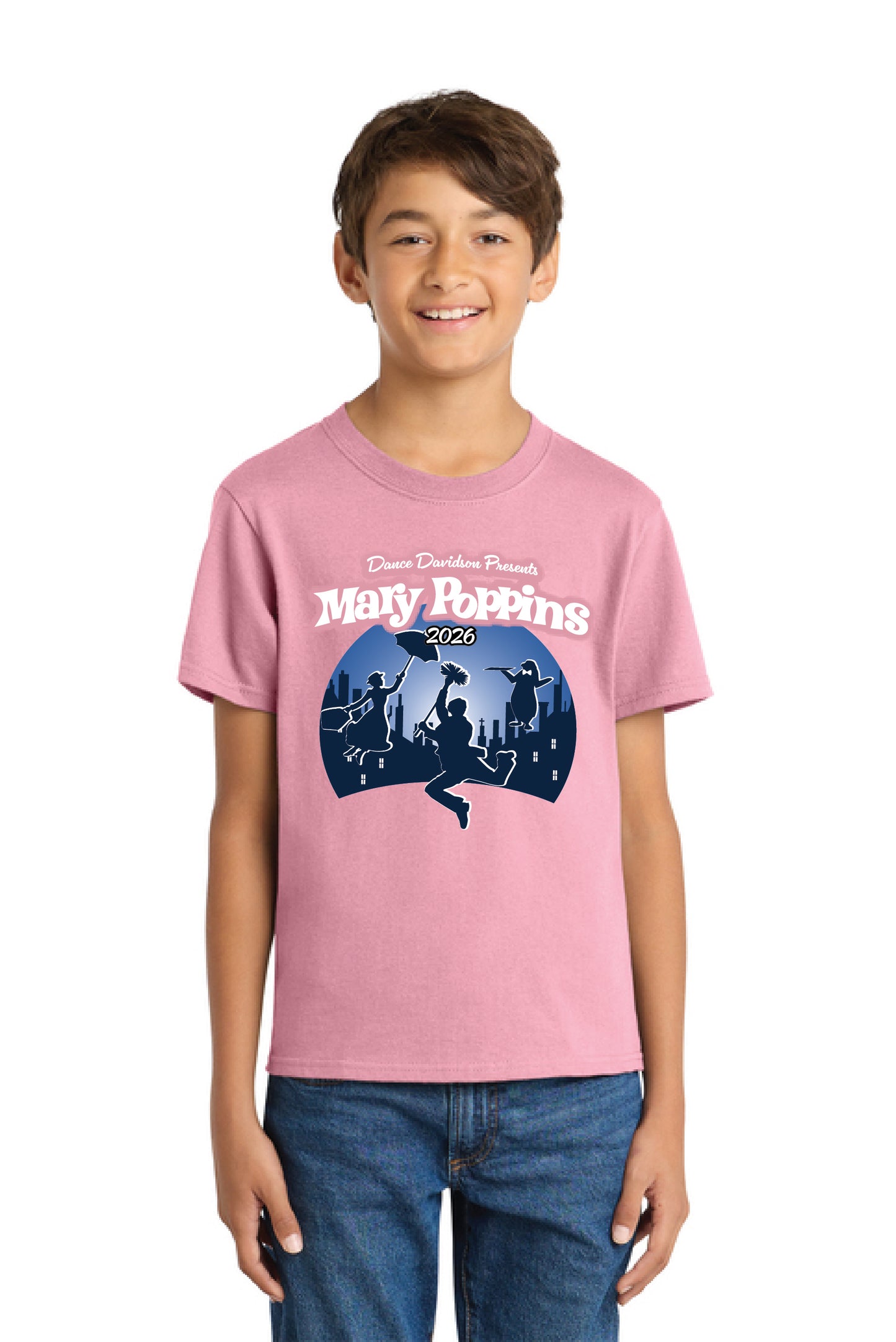 Dance Davidson - Port & Co™ Youth Core Cotton Tee