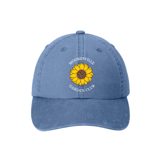Mooresville Garden Club - Port Authority® Women's Garment Washed Cap