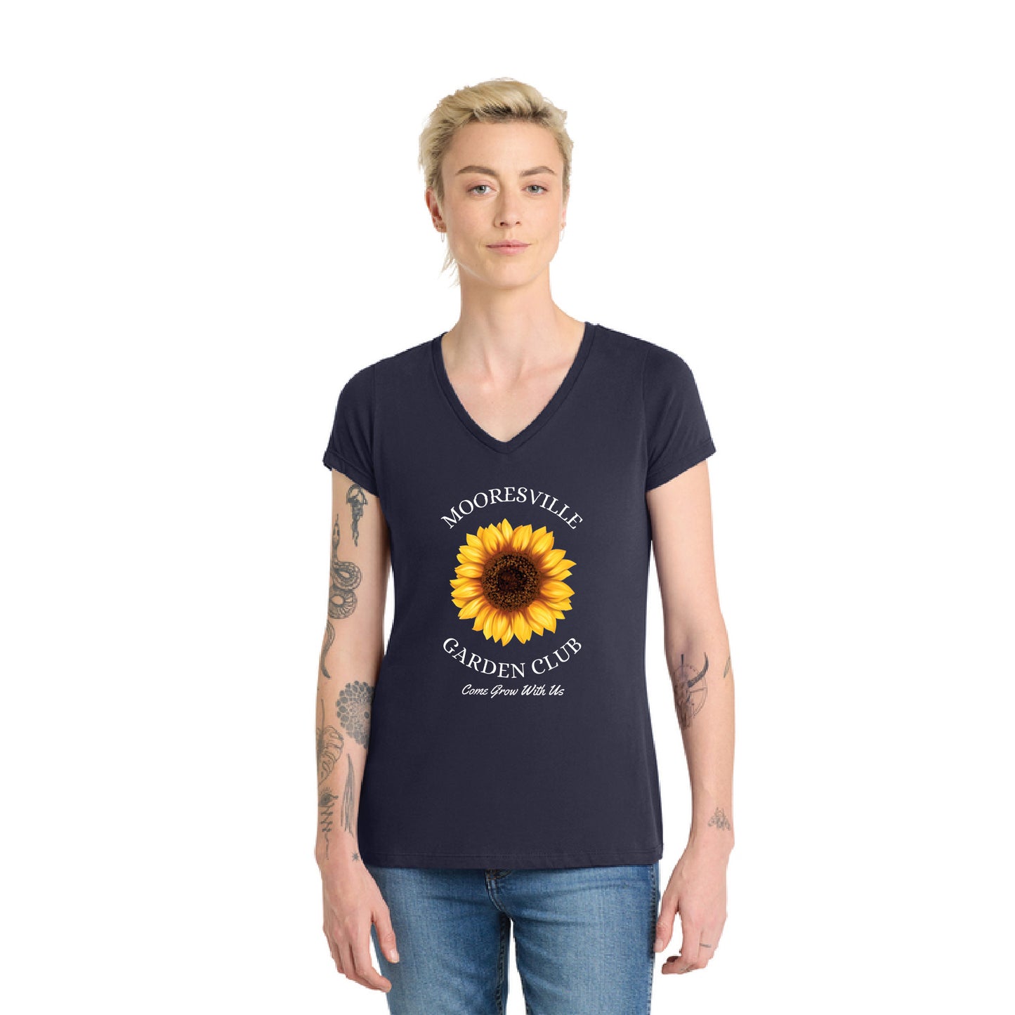 Mooresville Garden Club - District ® Women’s Very Important Tee ® V-Neck