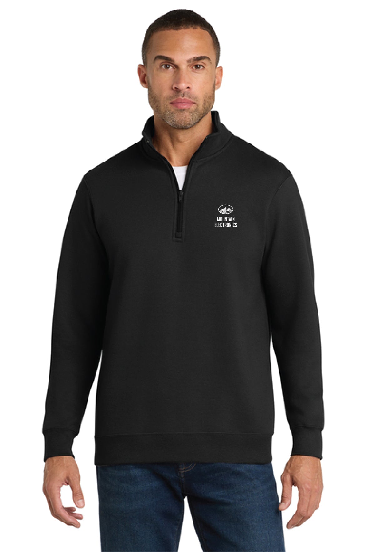 Mountain Electrics - Port & Co™ Fan Favorite™ Fleece 1/4-Zip Pullover Sweatshirt