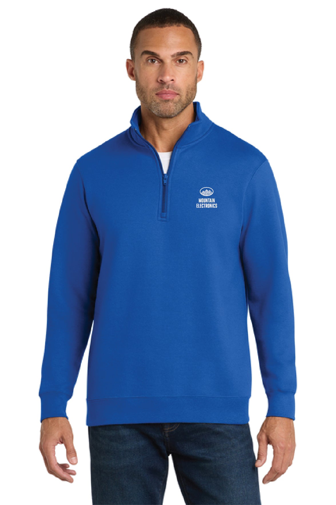 Mountain Electrics - Port & Co™ Fan Favorite™ Fleece 1/4-Zip Pullover Sweatshirt