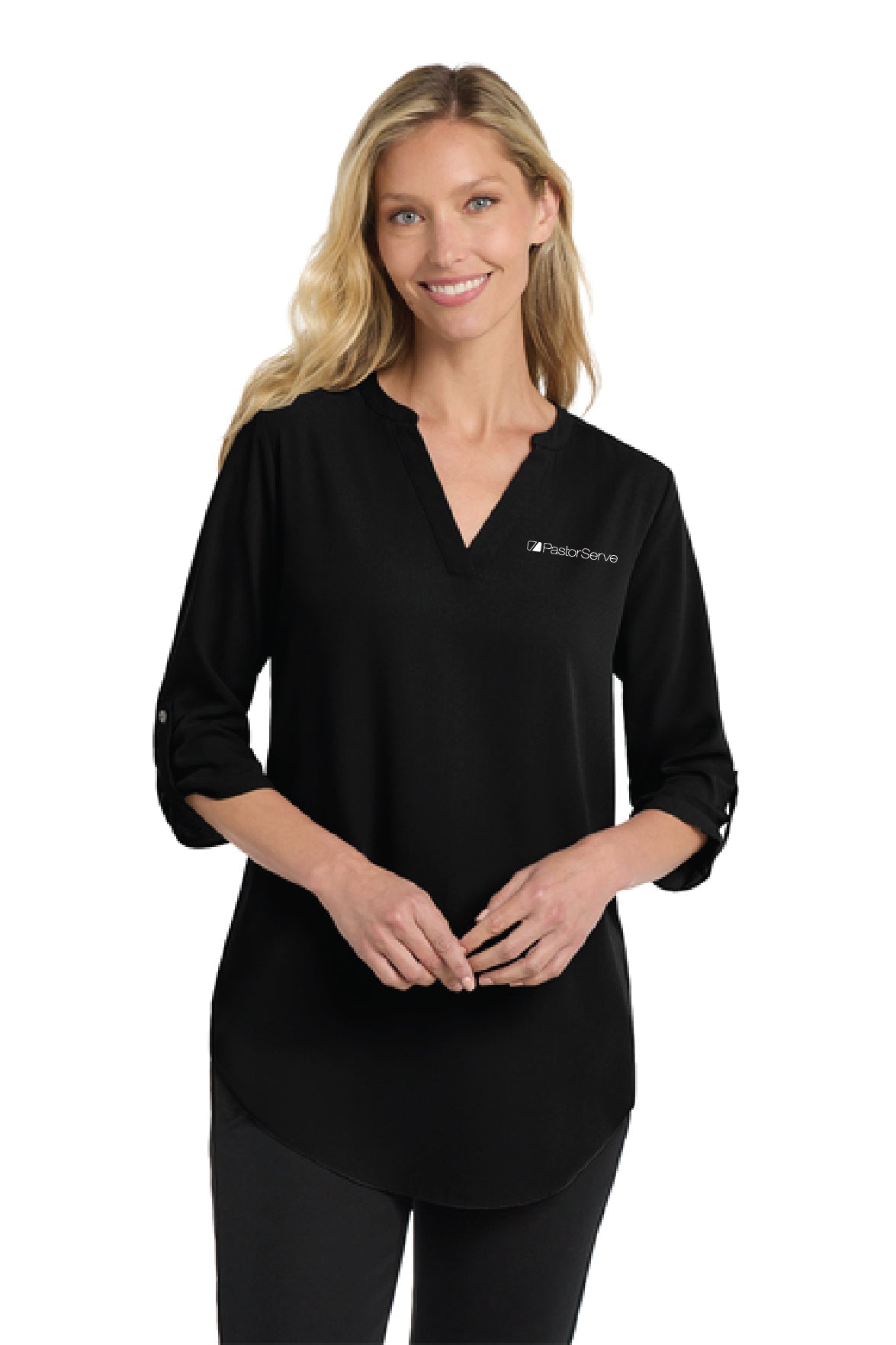 PastorServe - Port Authority® Women's 3/4-Sleeve Tunic Blouse