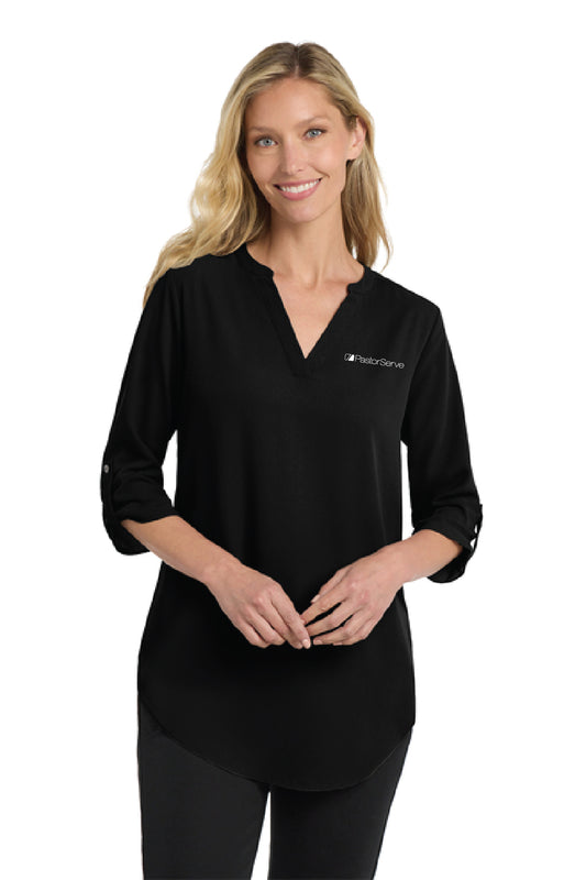PastorServe - Port Authority® Women's 3/4-Sleeve Tunic Blouse