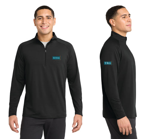 Total Retail Group - Sport-Tek® Sport-Wick® Stretch 1/4-Zip Pullover