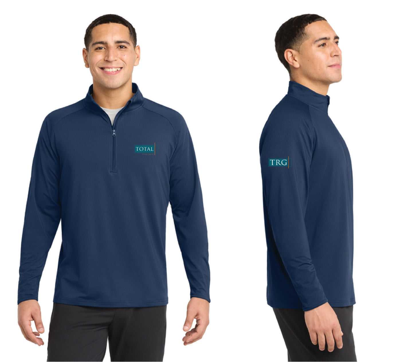 Total Retail Group - Sport-Tek® Sport-Wick® Stretch 1/4-Zip Pullover