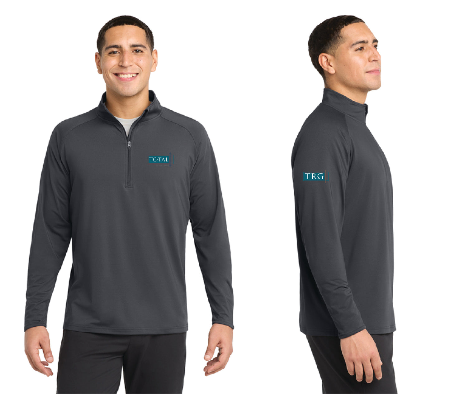 Total Retail Group - Sport-Tek® Sport-Wick® Stretch 1/4-Zip Pullover