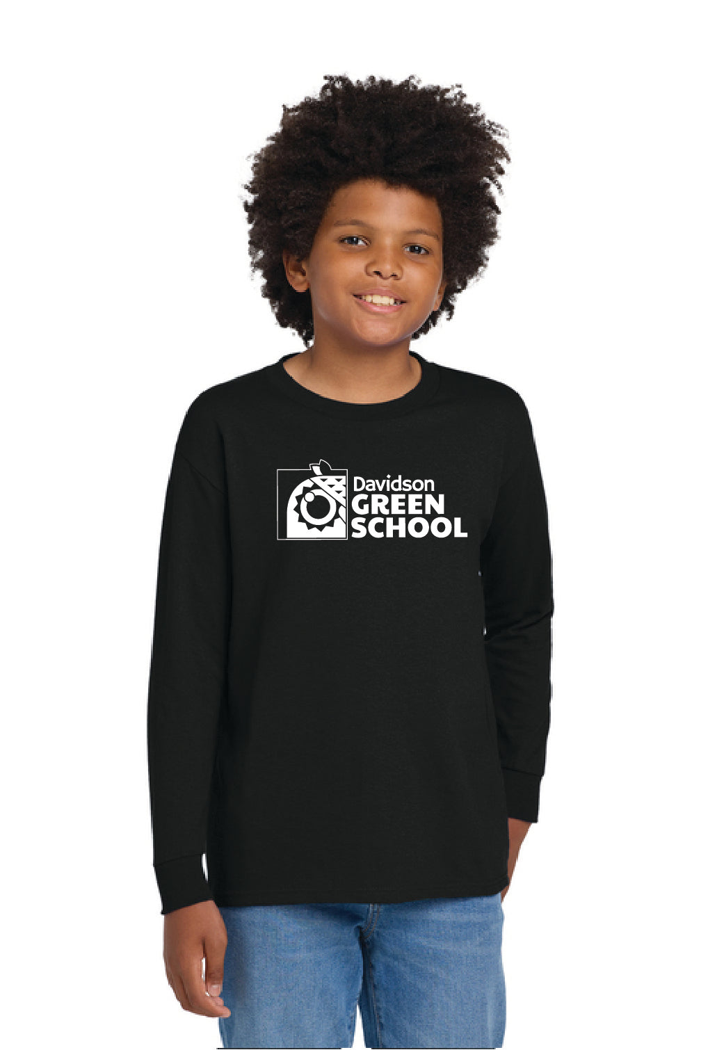 DGS - Gildan® Youth Heavy Cotton™ 100% Cotton Long Sleeve T-Shirt