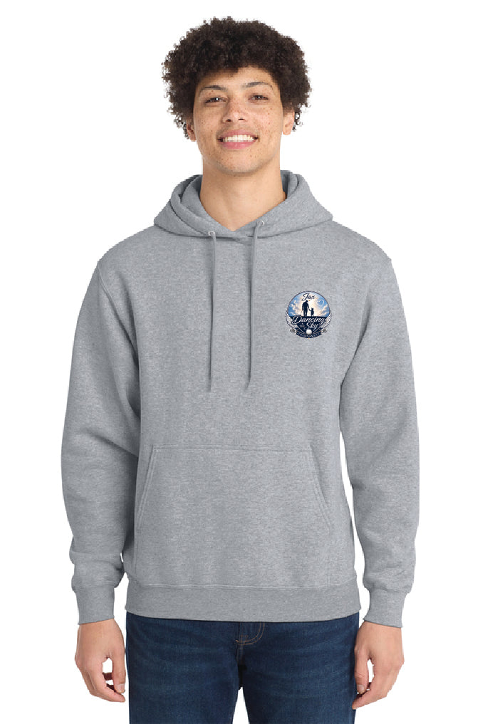 Jax Dancing In The Sky - Port & Co® Core Fleece Pullover Hooded Sweatshirt