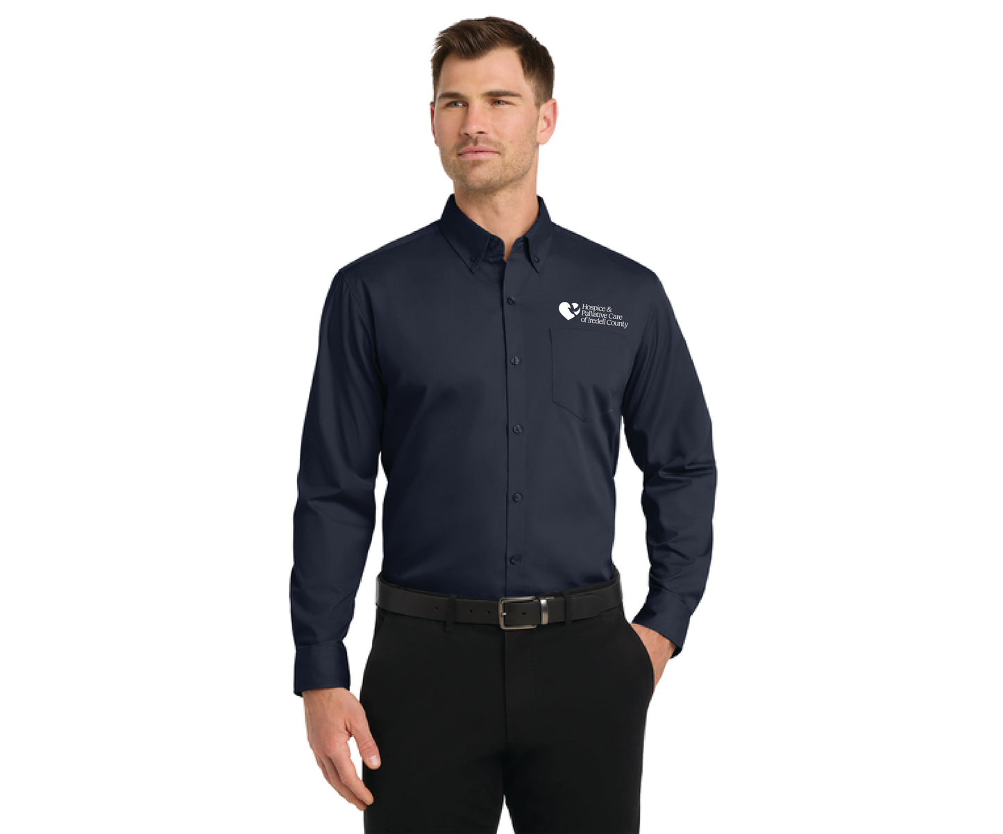 HOIC - Port Authority® Long Sleeve Carefree Poplin Shirt