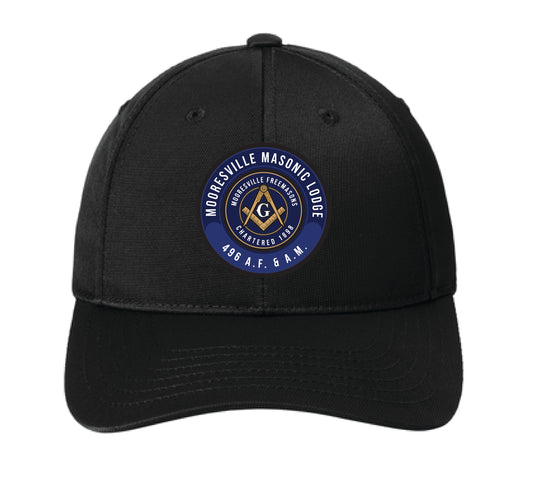 Mooresville Masonic Lodge - Port Authority® Nylon Twill Performance Cap
