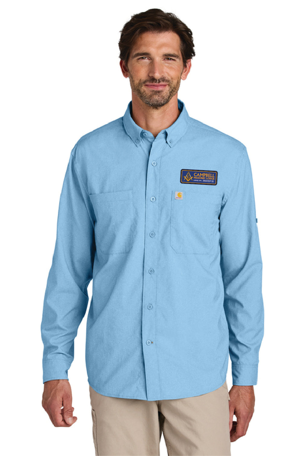Troutman Masonic Lodge - Carhartt Force® Sun Defender™ Long Sleeve Shirt