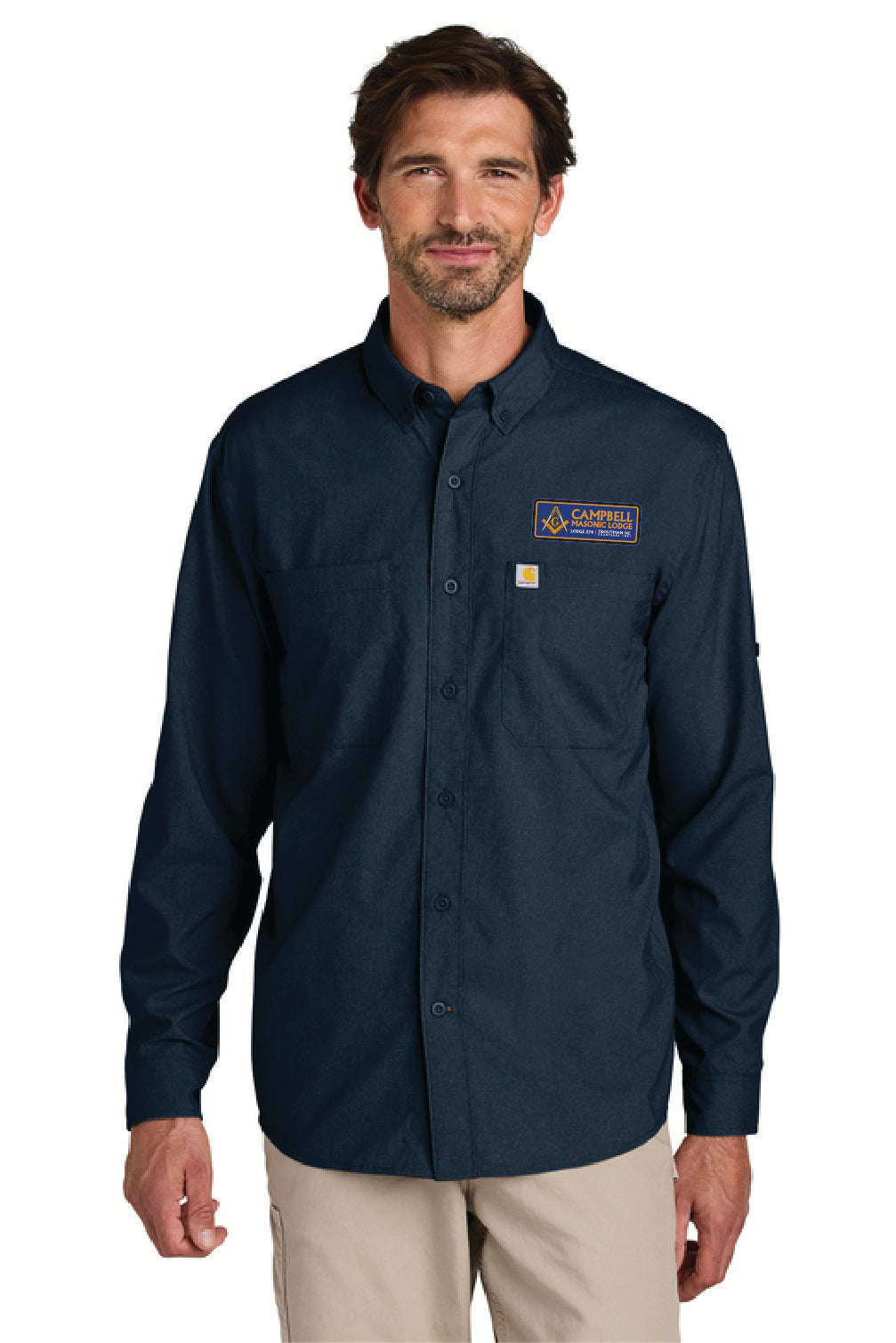 Troutman Masonic Lodge - Carhartt Force® Sun Defender™ Long Sleeve Shirt