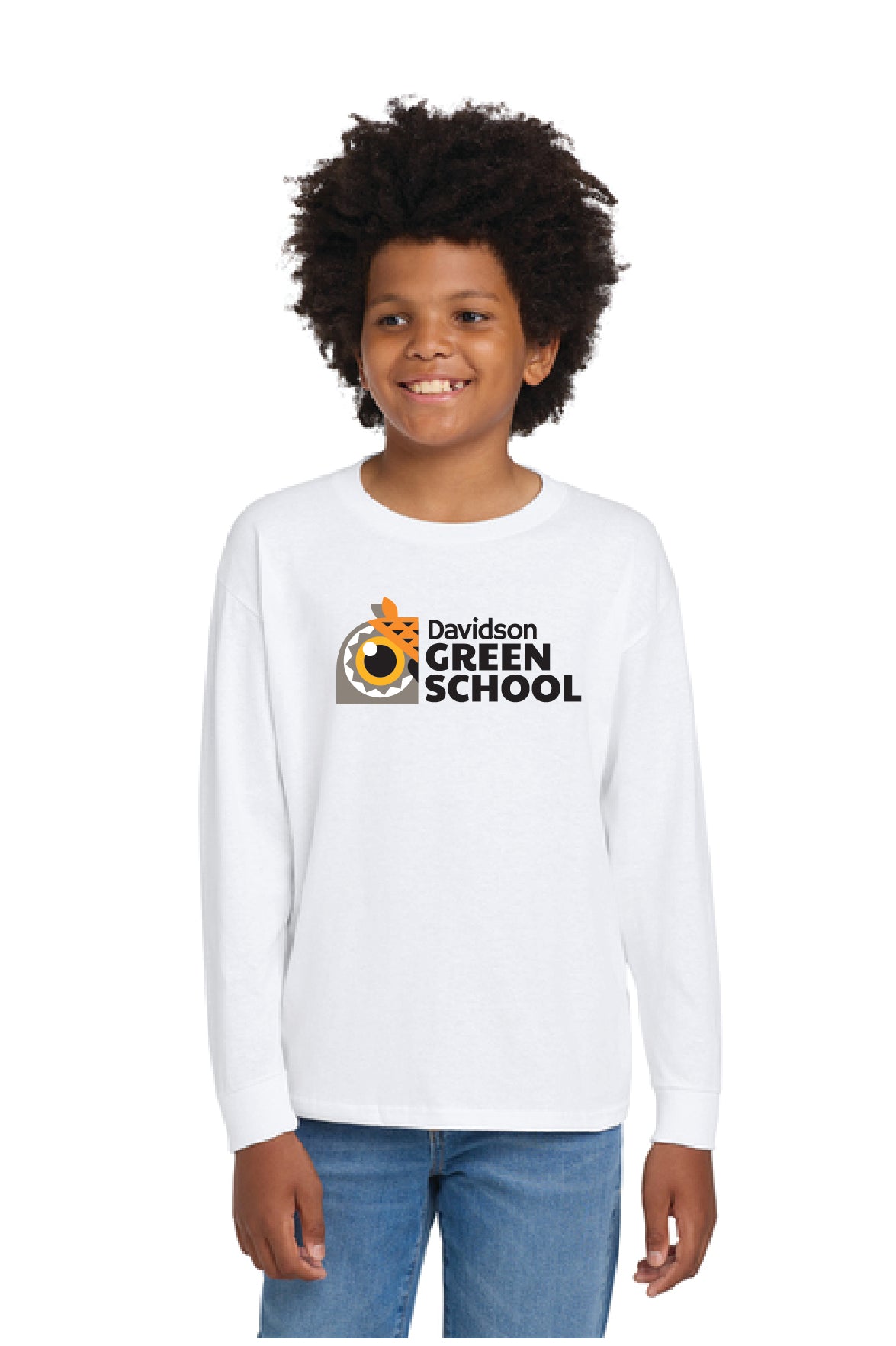 DGS - Gildan® Youth Heavy Cotton™ 100% Cotton Long Sleeve T-Shirt