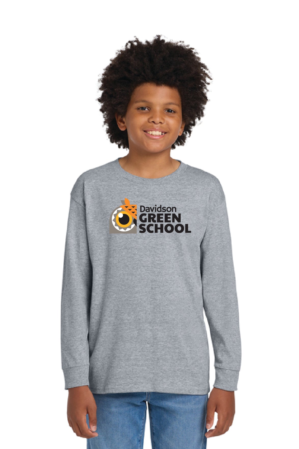 DGS - Gildan® Youth Heavy Cotton™ 100% Cotton Long Sleeve T-Shirt