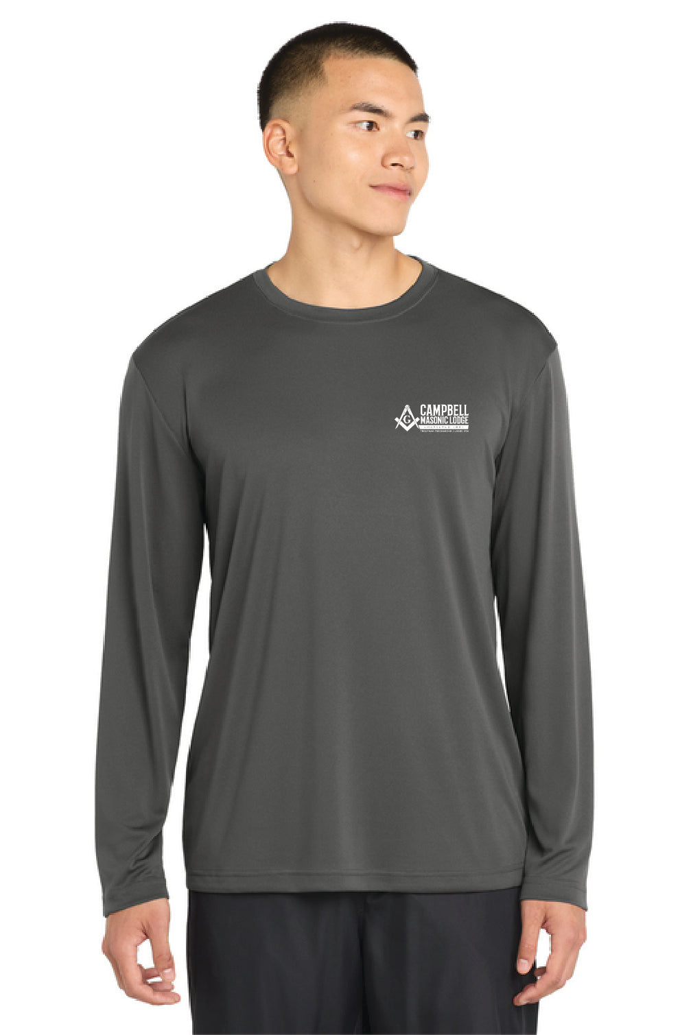 Troutman Masonic Lodge - Sport-Tek® Long Sleeve PosiCharge® Competitor™ Tee