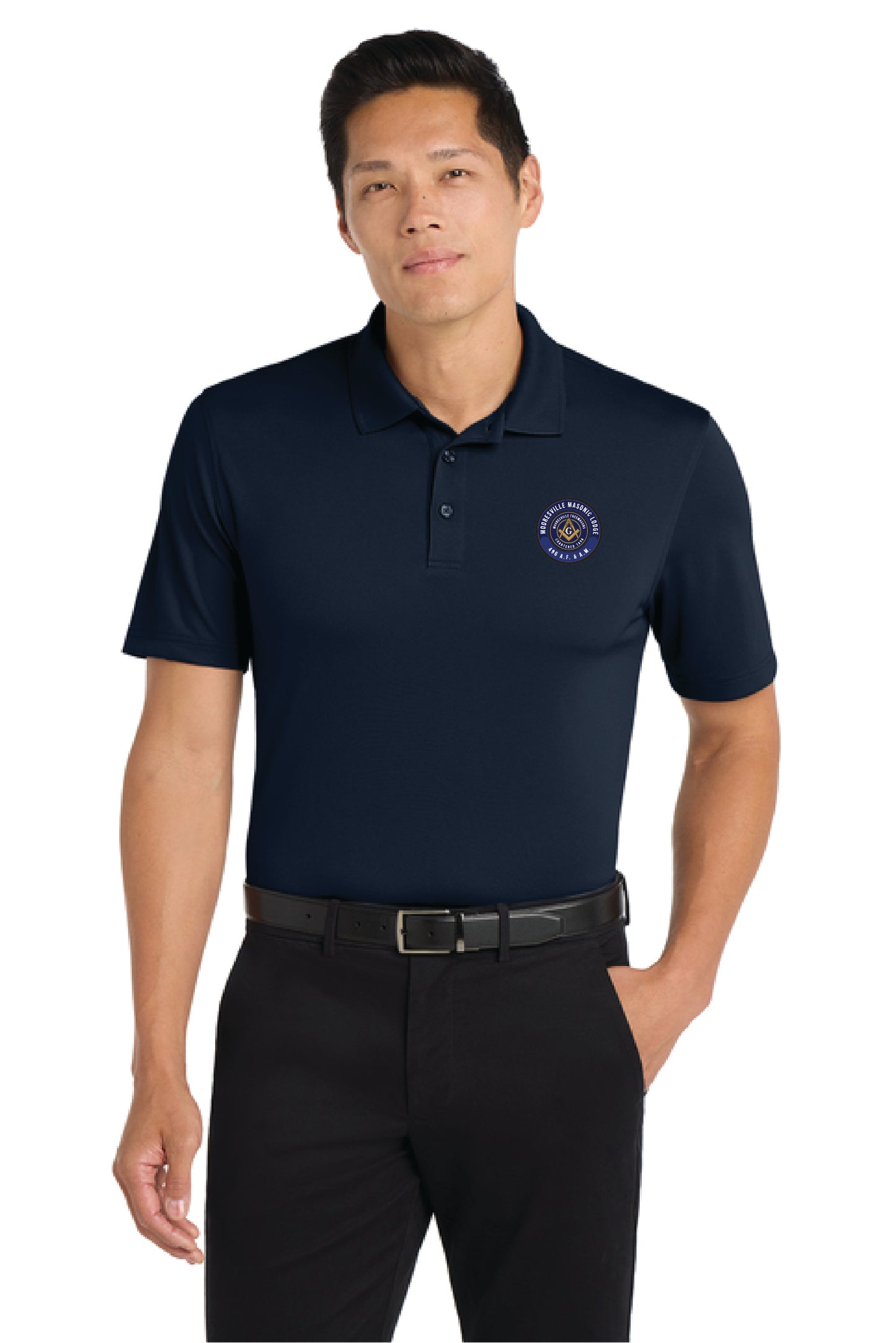 Mooresville Masonic Lodge - Port Authority® Dry Zone® UV Micro-Mesh Polo