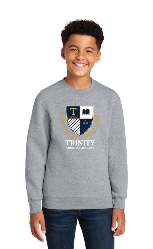 TCA - Port & Co® Youth Core Fleece Crewneck Sweatshirt