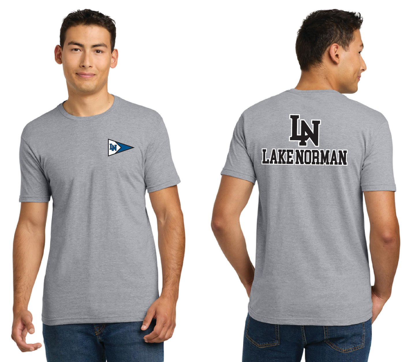 LNHS Sail Team - Next Level Apparel® Adult Cotton Tee