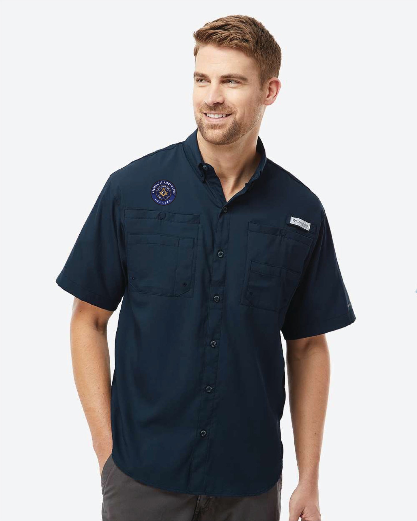 Mooresville Masonic Lodge - Men's PFG Tamiami™ II Short Sleeve Shirt
